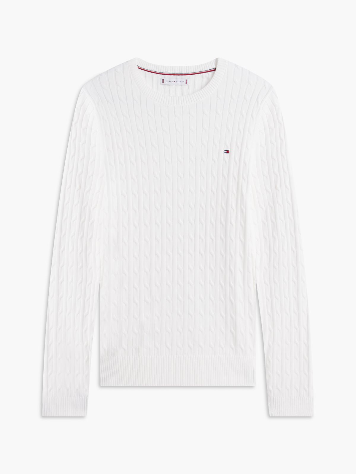 Cable Knit Sweater — Ecru
