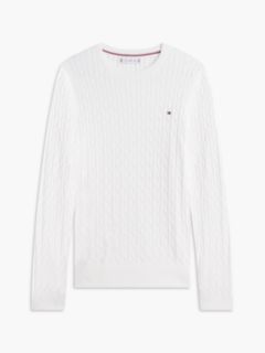 Cable Knit Sweater — Ecru 5