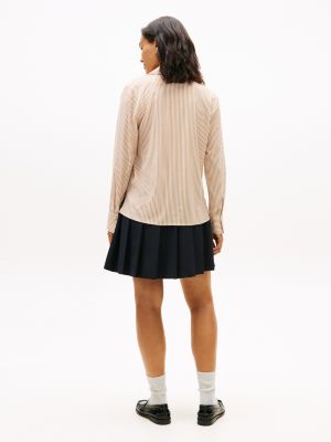 Stripe Pullover Shirt | Tommy Hilfiger USA