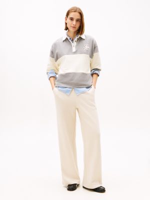 Straight Leg Sweatpant, Classic Beige