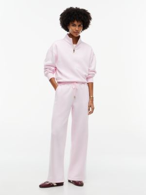 Tommy Hilfiger Women's Straight Leg Sweatpant - Light Pink - L