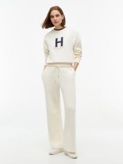 Straight Leg Sweatpant — Rich Cream 2