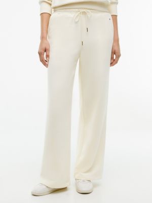 Straight Leg Sweatpant, Rich Cream