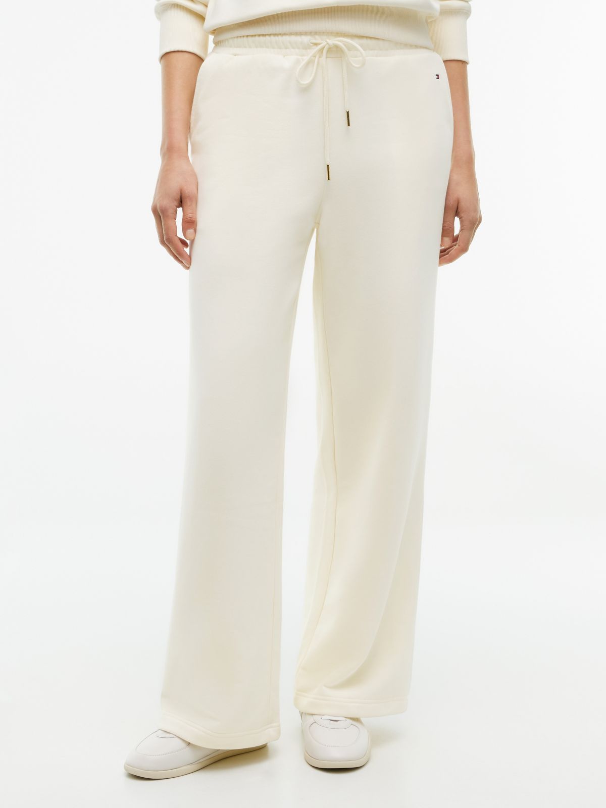 Straight Leg Sweatpant — Rich Cream