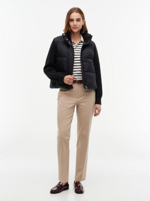 Женская куртка Tommy Hilfiger Mixed Media, цвет: Чёрный — фото 2