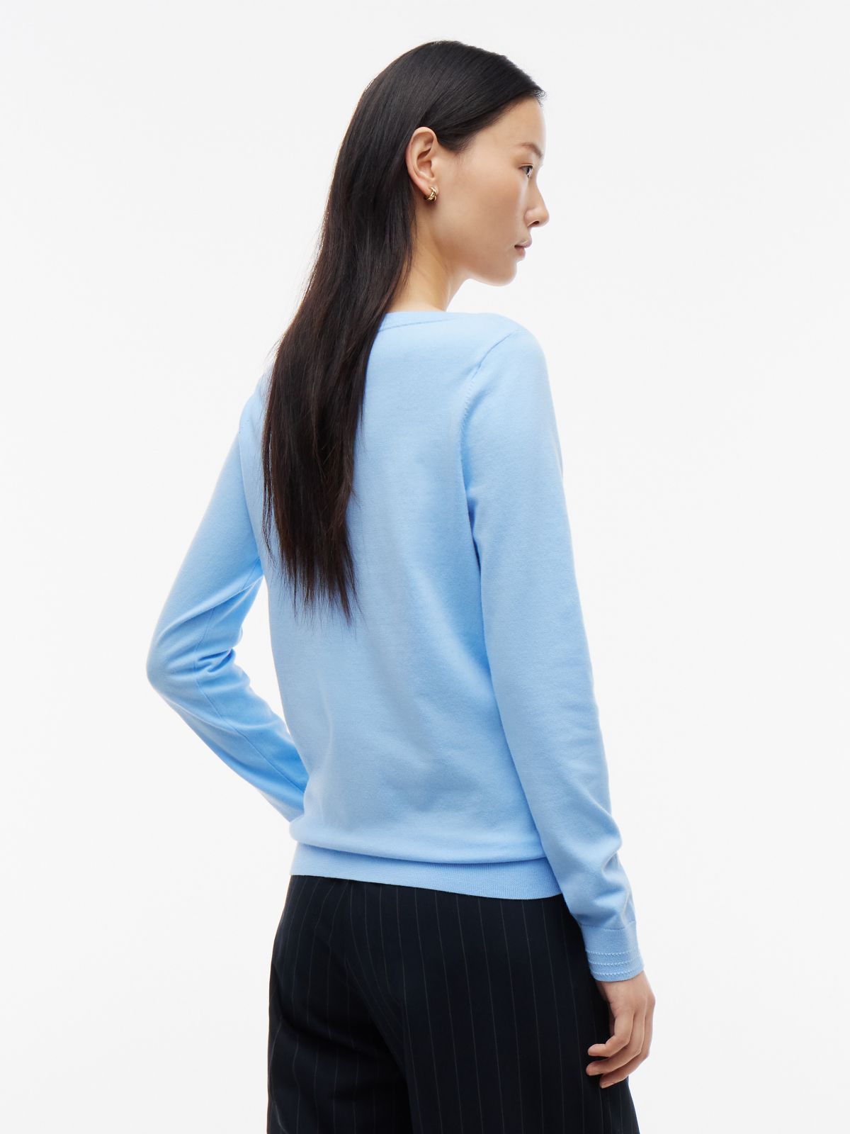 Boatneck Sweater — Vessel Blue