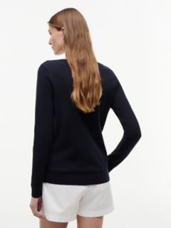 Boatneck Sweater — Navy 4