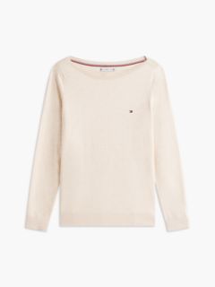 Boatneck Sweater — Beige Heather 6