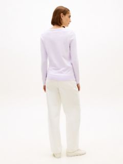Boatneck Sweater — Lilac Sprig 4