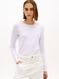 Boatneck Sweater — Lilac Sprig 1