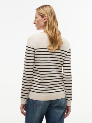 Женские свитеры Tommy Hilfiger Striped Boatneck Sweater — фото 4