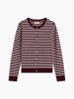 Женские кардиганы Tommy Hilfiger Lightweight Striped Cardigan — фото 5