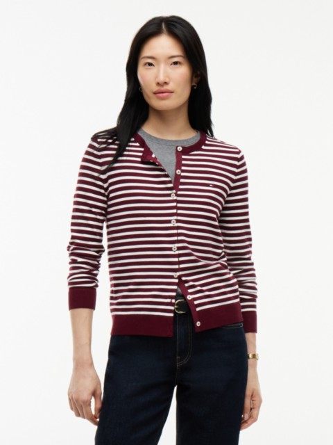 Женские кардиганы Tommy Hilfiger Lightweight Striped Cardigan