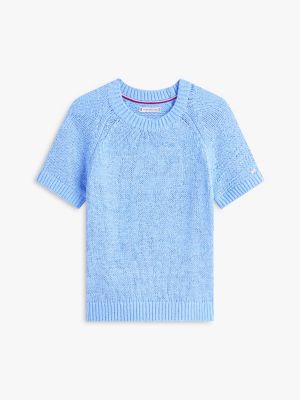 Женские свитеры Tommy Hilfiger Short-Sleeve Open-Knit Sweater — фото 5