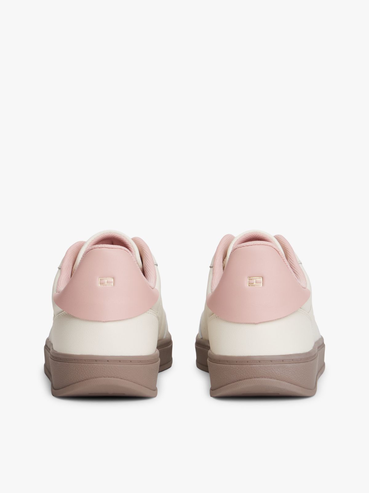 Leather Skater Sneaker — Foggy Pink