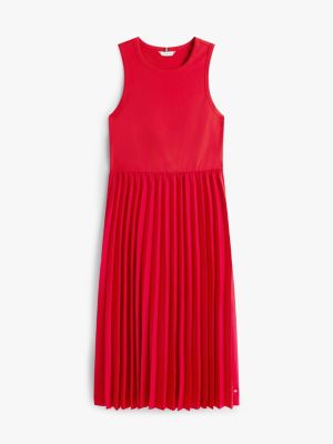 strapless open back dress Posy Midi Dress In Bronze – Victoria Beckham UK
