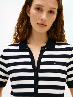 Женские платья Tommy Hilfiger Stripe Lightweight Polo Sweater Dress — фото 2