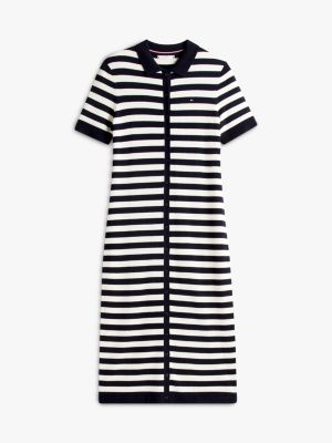 Женские платья Tommy Hilfiger Stripe Lightweight Polo Sweater Dress — фото 5