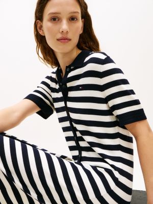 Женские платья Tommy Hilfiger Stripe Lightweight Polo Sweater Dress — фото 3