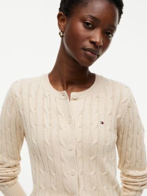 Cable Knit Cardigan | Tommy Hilfiger