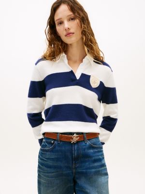 Rugby Stripe Sweater Polo from Tommy Hilfiger - $77.40