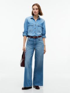 Lightweight Utility Shirt — Medium Wash 2