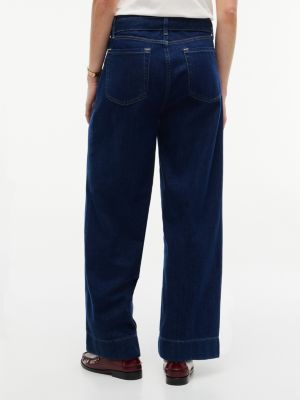 Женские джинсы Tommy Hilfiger Belted High-Rise Wide Leg Jean — фото 4
