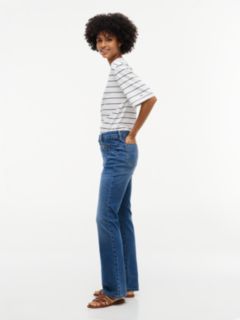 Mid-Rise Patch Pocket Bootcut Jean — Dark Wash 3