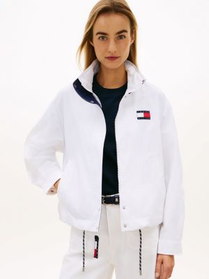 Water-Resistant Sailing Jacket, Optic White