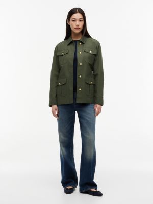Женские куртки Tommy Hilfiger Water-Resistant Belted Utility Jacket — фото 2