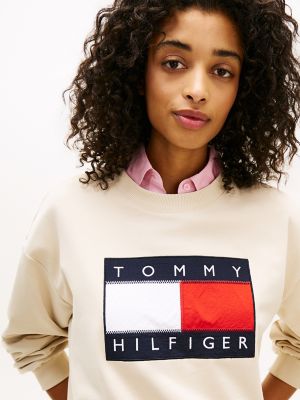 Женские худи Tommy Hilfiger Flag Logo Sweatshirt — фото 3