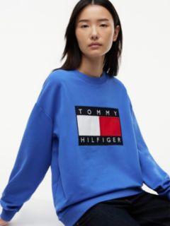 Flag Logo Sweatshirt — Verona Blue 3