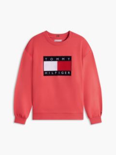 Flag Logo Sweatshirt — Vintage Red 5