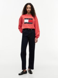 Flag Logo Sweatshirt — Vintage Red 2