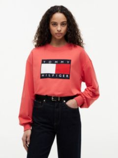 Flag Logo Sweatshirt — Vintage Red 1