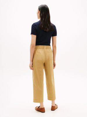 Женские брюки Tommy Hilfiger Pull-On Wide-Leg Ankle Pant — фото 4