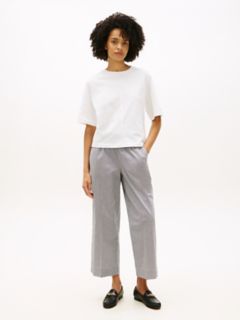Pull-On Wide-Leg Ankle Pant — Navy 2