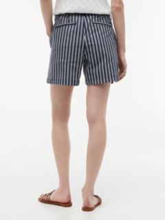Striped Chino Short — Navy 4