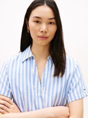 Tommy Hilfiger Essential Striped Linen-Blend Dress — фото 2