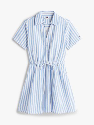 Tommy Hilfiger Essential Striped Linen-Blend Dress — фото 5
