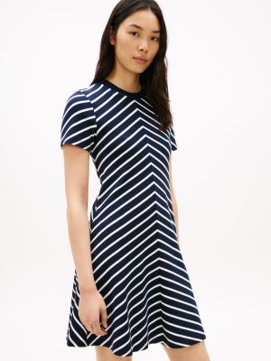 Tommy Hilfiger Chevron Stripe Interlock Dress — фото 3