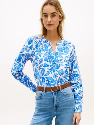 Essential Linen-Blend Pullover Top from Tommy Hilfiger - $42.25