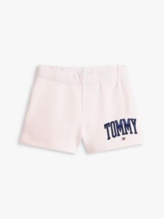 Varsity Tommy Logo Sweatshort — Light Pink 5
