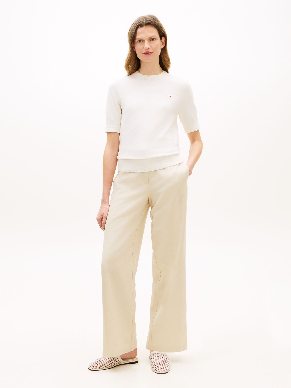 Lightweight Twill Straight Leg Pant — Casablanca