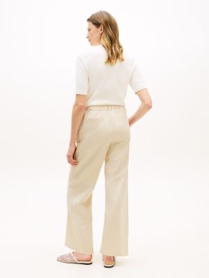 Женские брюки Tommy Hilfiger Lightweight Twill Straight Leg Pant — фото 4