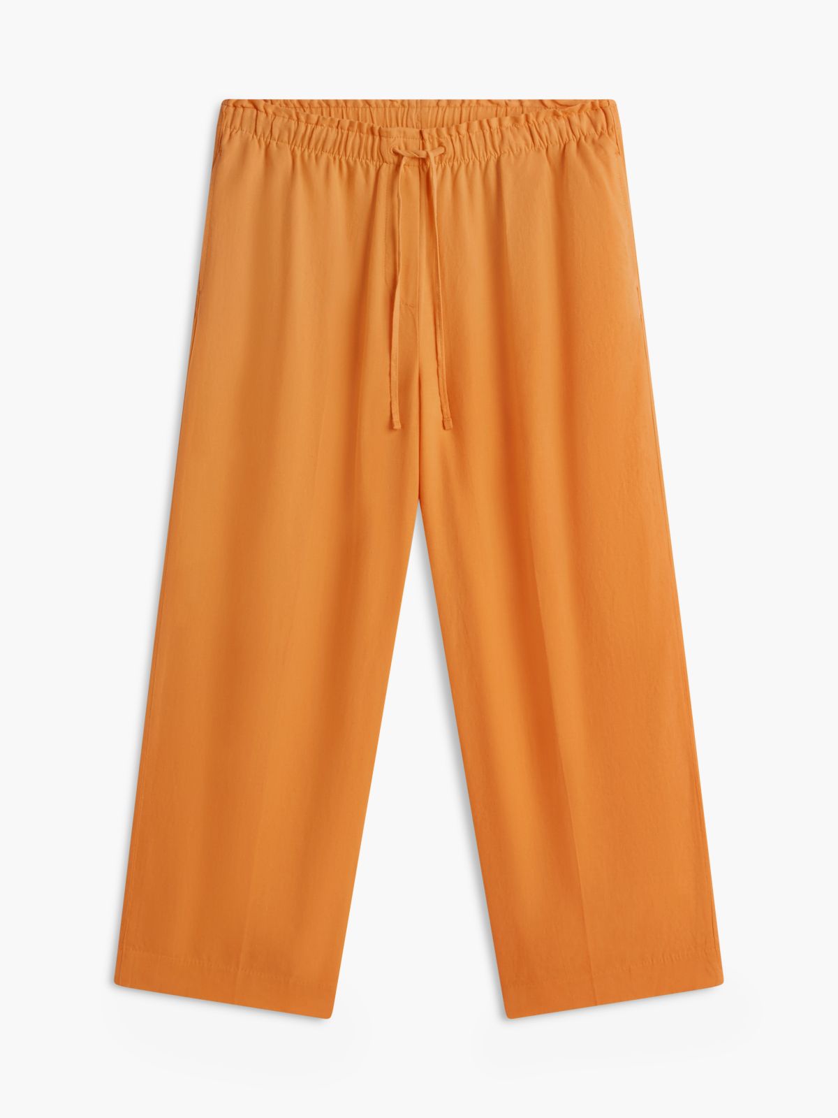 Lightweight Linen-Blend Pull-On Pant — Papaya Ray