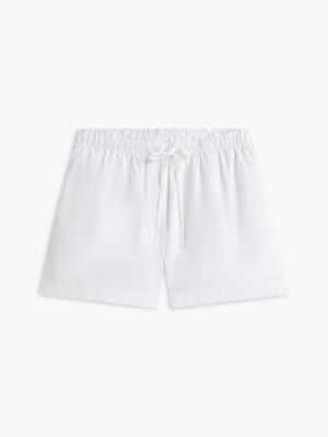 Linen-Cotton Blend Pull-On Short | Tommy Hilfiger USA