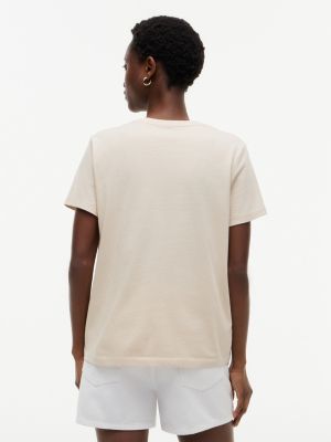 Женские футболки Tommy Hilfiger Big Flag Logo T-Shirt — фото 4