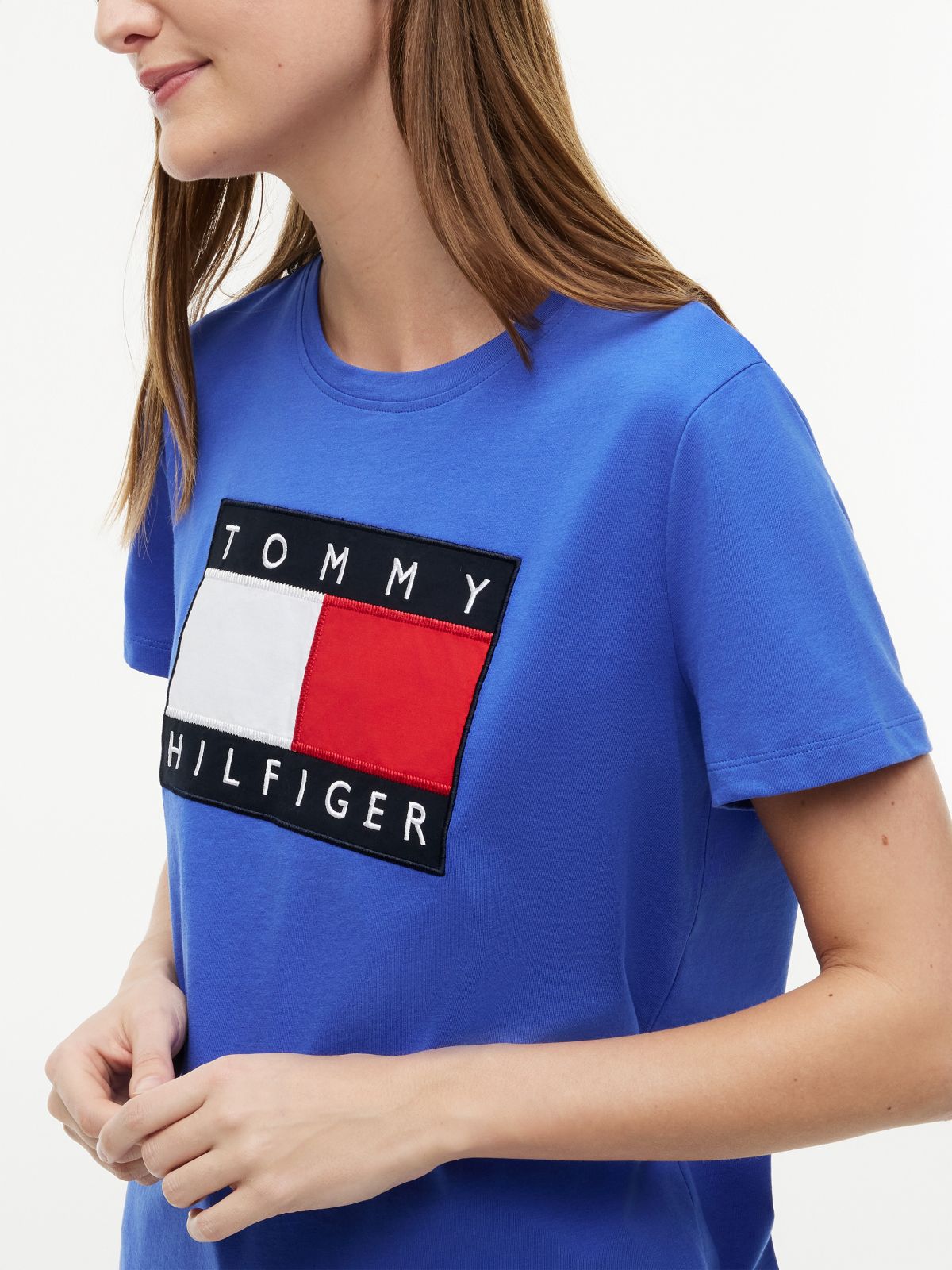 Big Flag Logo T-Shirt — Verona Blue