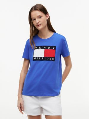 Big Flag Logo T-Shirt, Verona Blue